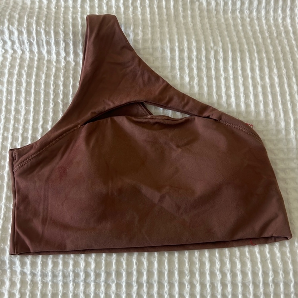 Alphalete sports bra(mauve/pink color)